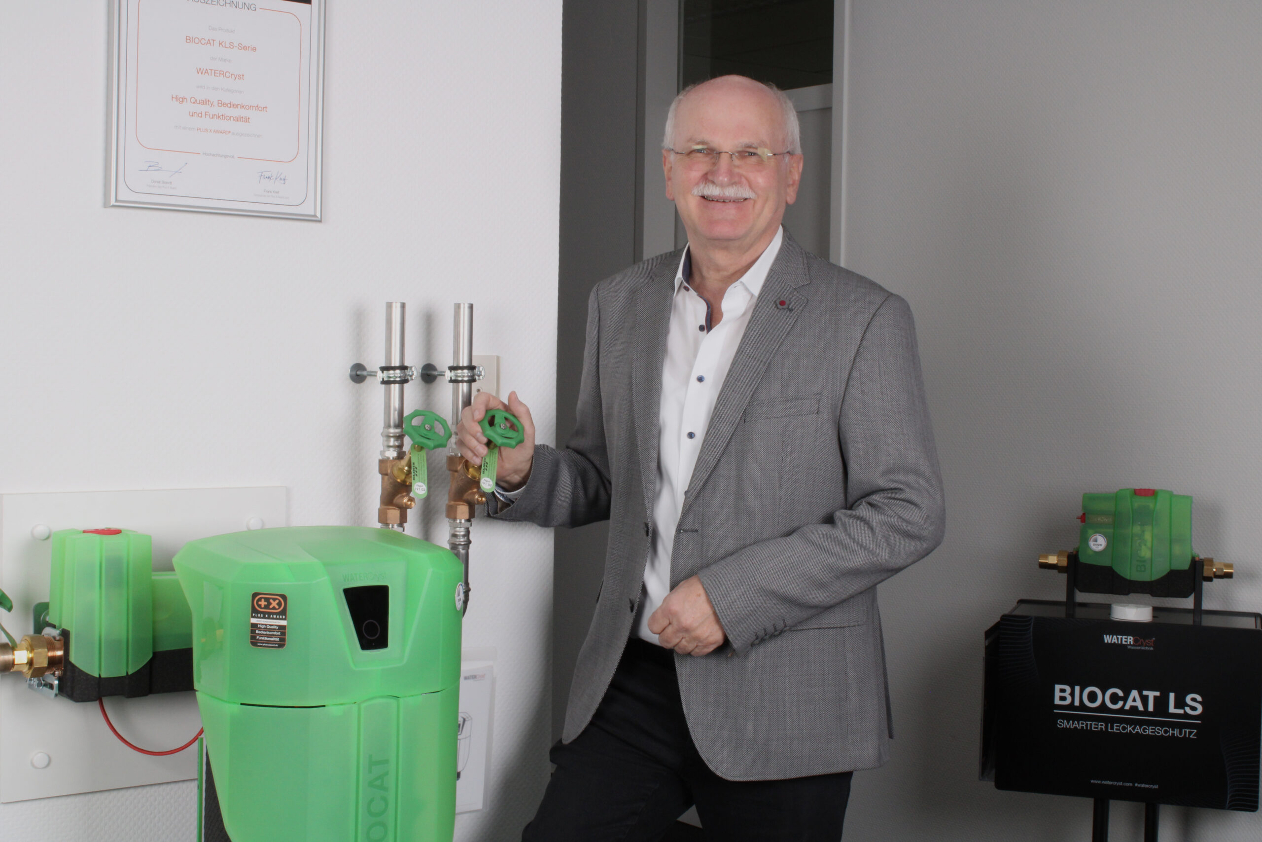 Georg Rosin, Geschäftsführer WATERCryst Wassertechnik GmbH